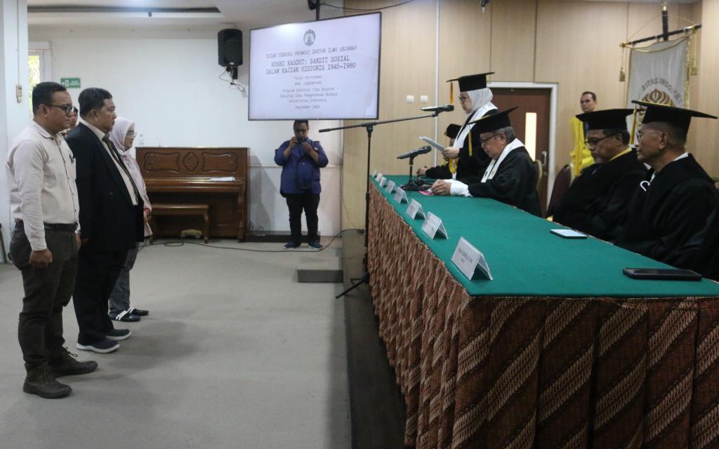 Disertasi Fajar Kurniawan Kaji Banditisme Sosial Perkotaan