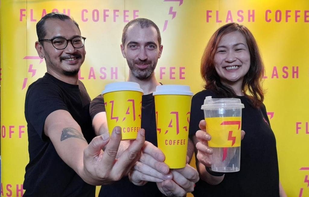 Flash Coffee Resmikan Kedai di Bandung