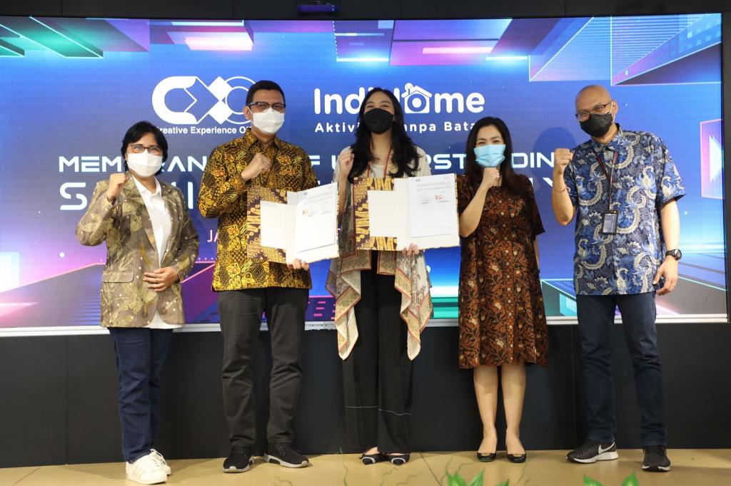 Hadirkan Konten Milenial, Telkom Gandeng Creative Experience Office