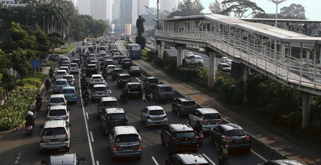 Masa Transisi PSBB Jakarta Padat Merayap