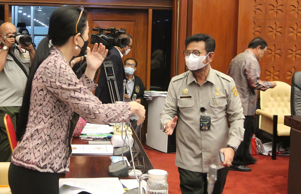 Mentan Raker Dengan DPR