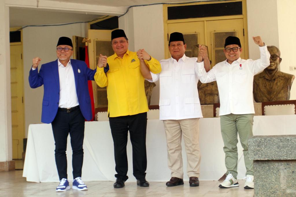 PAN Dan Golkar Dukung Prabowo Capres 2024