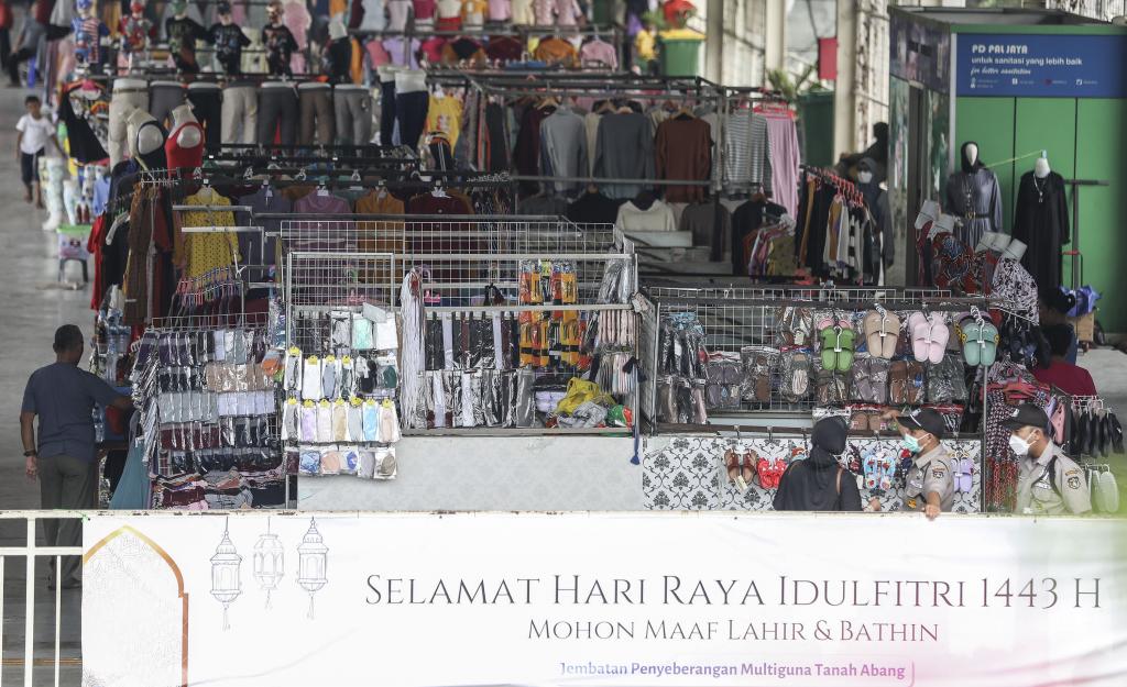 Pasar Tanah Abang Kembali Normal