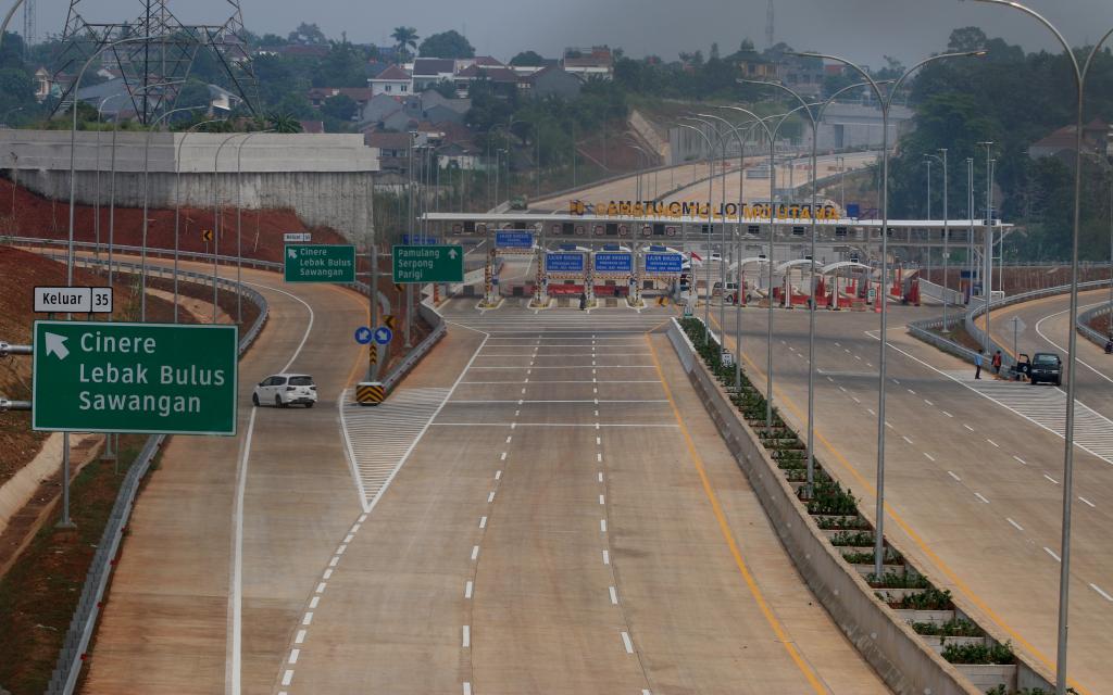 Penampakan Tol Cijago Seksi 3B