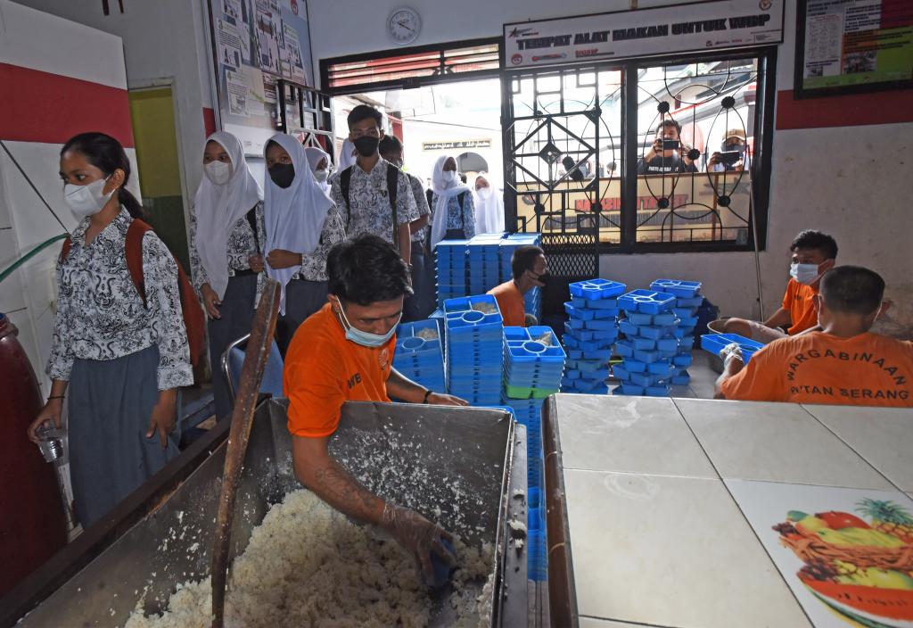 Siswa SMA Serang Kunjungan Belajar Di Rumah Tahanan