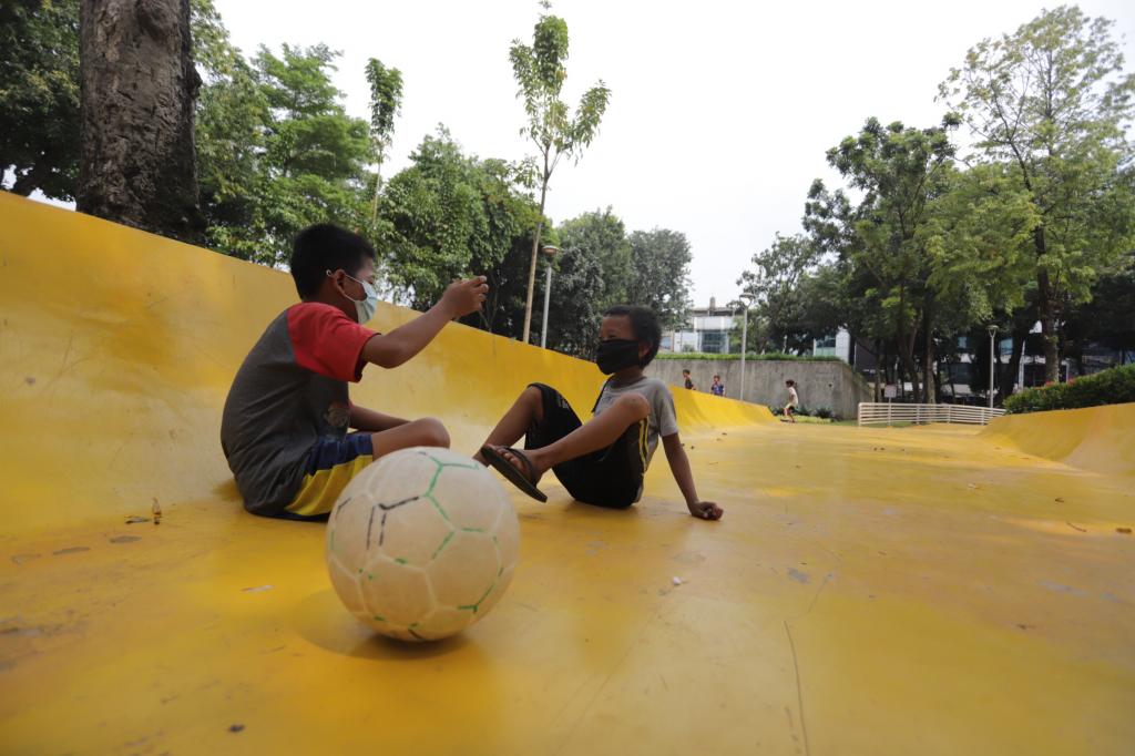 Taman Puring Kembali Dibuka Untuk Umum