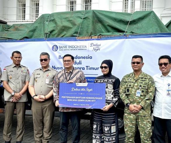Pemulihan Pascabencana Terus Berlanjut BI Salurkan 32,5 Ton Bantuan Kemanusiaan Untuk NTT
