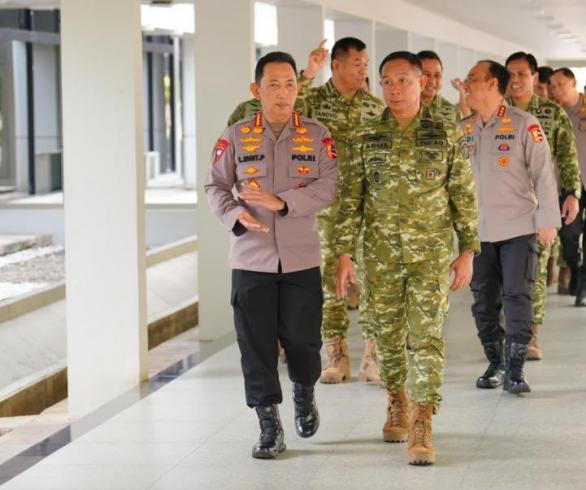 Kapolri Temui Panglima TNI, Tegaskan Soliditas Jaga Kedaulatan