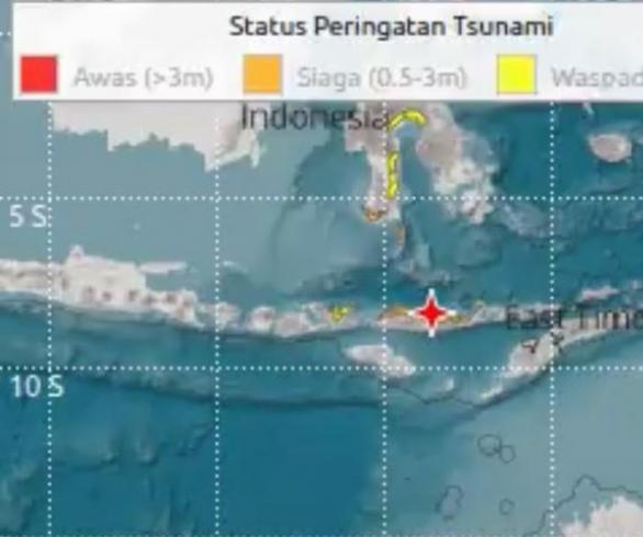 BMKG Akhiri Peringatan Dini Tsunami Usai Gempa M7,7 Di NTT