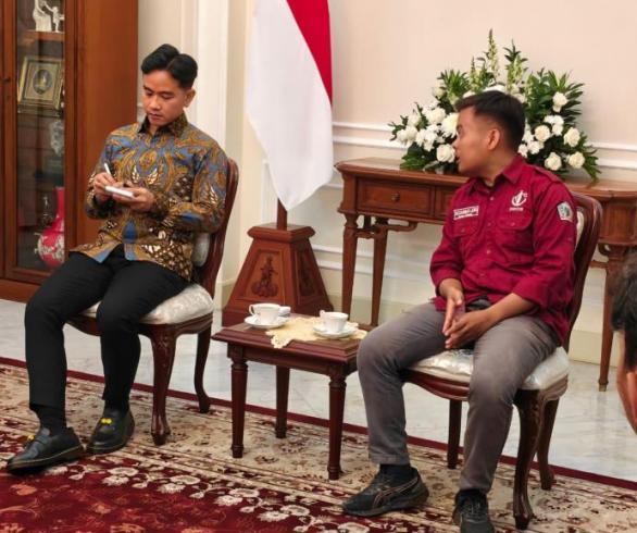 Gibran Terima Perwakilan Mahasiswa, Janji Perbaiki Kekurangan Program Pemerintah