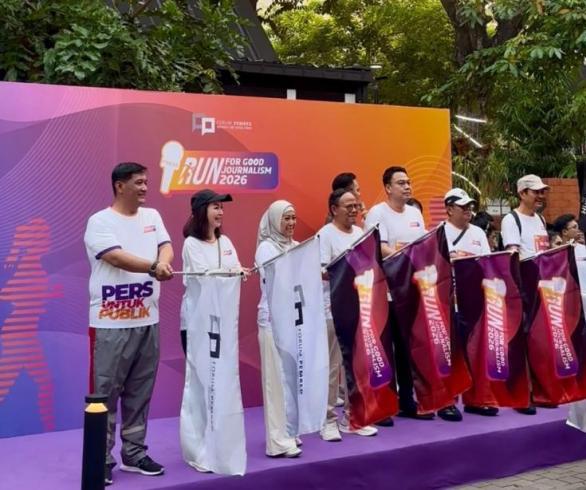 Forum Pemred Gelar FP Run 2026 : Kampanyekan Jurnalisme Berkualitas