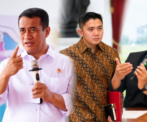 Survei PPI: Amran, Teddy, dan Erick Masuk Tiga Besar Pejabat Berkinerja Terbaik