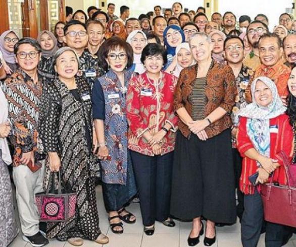 Dubes Australia Untuk Indonesia Penny Williams Halal Bihalal Bareng Alumni Negeri Kanguru