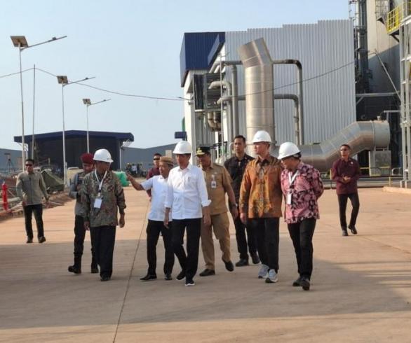 Kunker Ke Jateng, Jokowi Resmikan Kawasan Industri Terpadu Batang