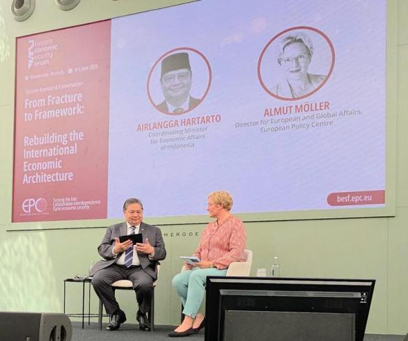 Di BESF 2026, Airlangga Bicara Pembangunan Kembali Arsitektur Ekonomi Global