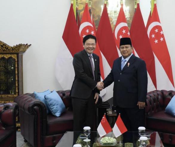 Bahas Isu Global Bersama PM Wong, Prabowo: Sikap ASEAN Utamakan Diplomasi