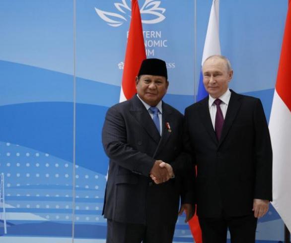 Di Hadapan Putin, Prabowo: Rusia Mitra Strategis Indonesia