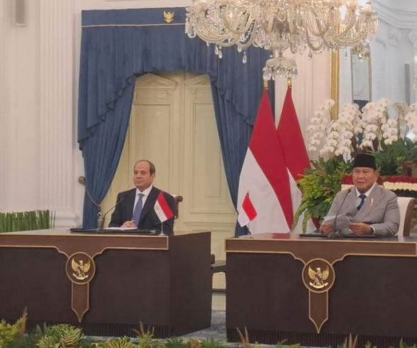 Prabowo dan El-Sisi Dorong Pembentukan EPA Indonesia-Mesir
